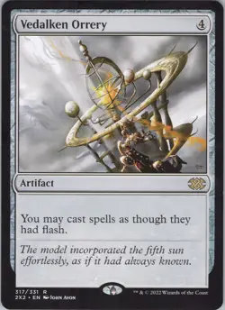 Vedalken Orrery NM (#1) #317 Double Masters 2022 MTG - Image 1