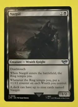 Magic ~ Nazgul #336 ~ Non-Foil ~ Lord of the Rings ~ Pack Fresh - Image 1