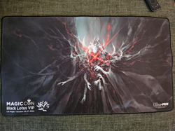 Valgavoth, Harrower of Souls Playmat MagicCon Vegas 2024 Black Lotus Exclusive - Image 1