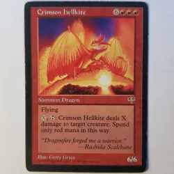 1x Crimson Hellkite - Mirage - LP Non-Foil - Image 1
