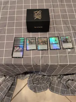 MTG Magic the Gathering Secret Lair opened YEAR OF THE RAT - Image 1