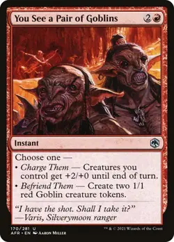 You See a Pair of Goblins - Adventures in the Forgotten Realms - Magic - MTG - Image 1