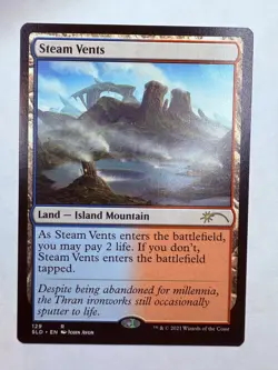 SLD Steam Vents Secret Lair Drop NonFoil MTG NM - Image 1