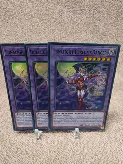 3x Lunalight Perfume Dancer 1st Edition Super Rare DUAD-EN031 Yu-Gi-Oh! - Image 1