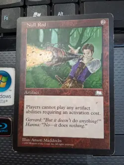 MTG SP Null Rod Weatherlight - Image 1