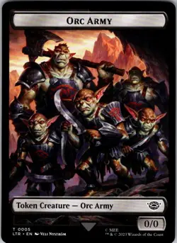 Magic | LTR | Orc Army Token (0005) | 5 | Normal | NM - Image 1