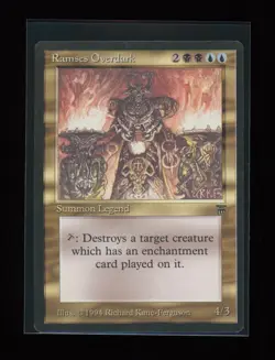 MTG Legends RAMSES OVERDARK Legendary Creature NM Rare RESERVED LIST Combine S/H - Image 1