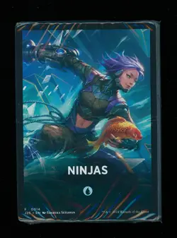 MTG Jumpstart Foundations NINJAS Themed Booster Pack FACTORY SEALED Taeko Anime - Image 1