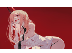 Chainsaw Man Power Anime TCG Playmat Mousepad | Yugioh TCG | Pokemon TCG | MTG - Image 1