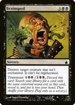 MTG Brainspoil ​RAV MTG Near Mint Foil - Image 1