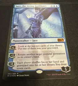 Jace, the Living Guildpact *FOIL* M15 Cores Set 2015 Magic the Gathering MTG - Image 1