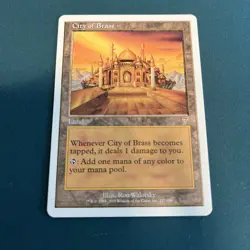 MTG City Of Brass 7th Edition NM - Image 1