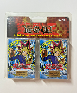 NEW Yu-Gi-Oh! Legend of Blue Eyes White Dragon 4 Unopened Packs 1st Edition 2006 - Image 1