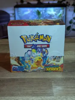 Pokemon TCG Scarlet & Violet Surging Sparks Booster Box Display - Factory Sealed - Image 1
