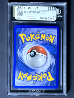 BGS PRISTINE 10 2003 Pokemon (WOTC) Skyridge Kabutops-Reverse Foil #14 (POP 2) - Image 2