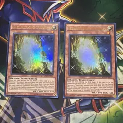 Yugioh! The White Stone of Ancients MP17-EN013 x2 Ultra Rare 1st Edition NM - Image 1
