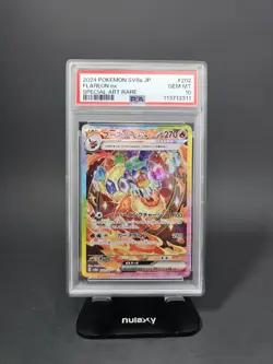 2024 POKEMON JPN SV8A-TERASTAL FEST EX SPECIAL ART RARE #202 FLAREON EX PSA 10 - Image 1