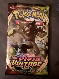 Pokemon Sword and Shield Vivid Voltage Booster Pack - Image 1