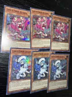x3 Live Twin Ki-Sikil GEIM-en013 + x3 Live Twin Lil-la GEIM-EN014 Super Rare - Image 1