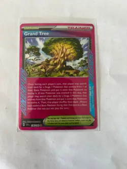 Pokemon TCG Grand Tree 136/142 Stellar Crown Holo NM - Image 1