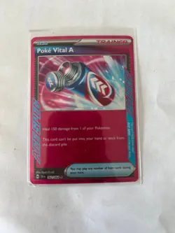 Poke Vital A 62/64 Shrouded Fable Ace Spec Holo NM Pokemon TCG - Image 1