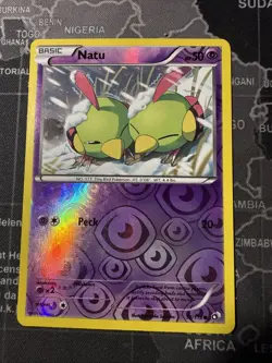 Natu 55/113 Reverse Holo Pokemon 2013 Legendary Treasures - HP - Image 1