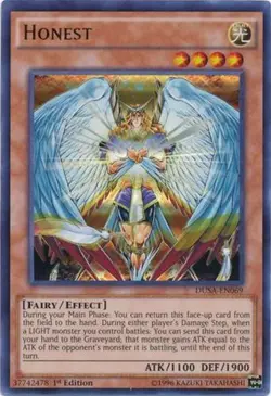 Yugioh! LP Honest - DUSA-EN069 - Ultra Rare - 1st Edition Lightly Played, Englis - Image 1