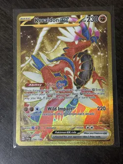 Pokemon TCG Koraidon EX 254/198 SV01 Scarlet & Violet Base Set Holo Hyper Rare - Image 1