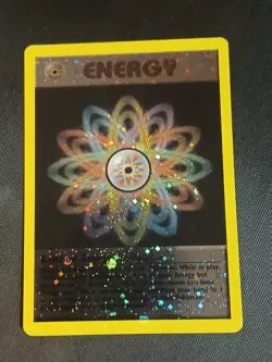 Pokemon Rainbow Energy League Promo Holo Swirl Energize Your Game Cycle MP - Image 1