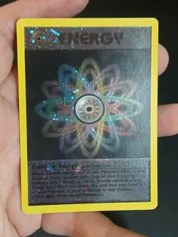 Pokemon Rainbow Energy League Promo Holo Swirl Energize Your Game Cycle MP - Image 5