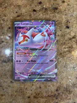 Pokemon TCG Latias EX Surging Sparks Scarlet & Violet Double Rare - Image 1