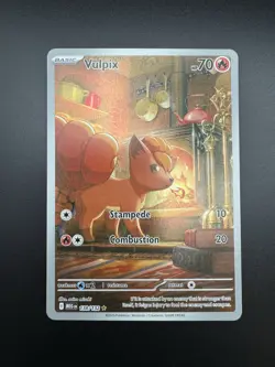 Vulpix 138/132 IR Mega Evolutions 2025 Pokemon TCG English - Image 1