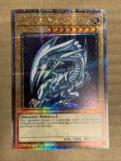Yugioh! - Blue Eyes White Dragon - MP24-EN001 Quarter Century Secret Rare - Image 1