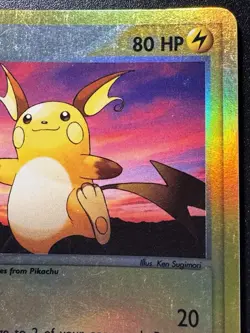 Raichu 13/95 EX Team Magma vs. Aqua Pokemon Card Reverse Holo Foil Rare HP - Image 4