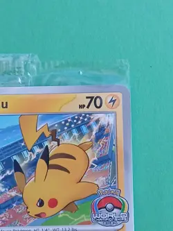 Pikachu Pokemon Scarlet & Violet Black Star SVP 190 Factory Sealed Promo Card - Image 3