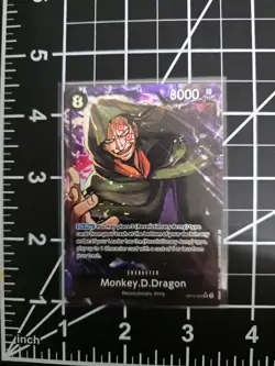 One Piece Card Game Monkey.D.Dragon (Alternate Art) OP12-094 SR English - Image 1