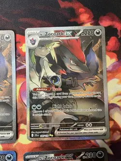 Pokemon N’s Zoroark Ex #185 SIR Lot/Journey Together- 4 Cards - Image 3