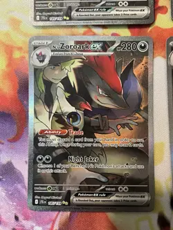 Pokemon N’s Zoroark Ex #185 SIR Lot/Journey Together- 4 Cards - Image 4