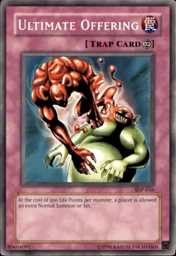 Yugioh! Ultimate Offering C Unlimited SDP-046 (LIGHTLY PLAYED) - Image 1