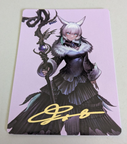 Y'shtola Night's Blessed Art Card 53 Gold Stamped Signature Series Magic - Image 1