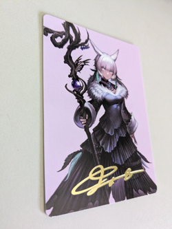 Y'shtola Night's Blessed Art Card 53 Gold Stamped Signature Series Magic - Image 2