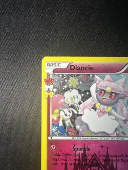 Diancie RC22/RC32 Holo XY Generations Radiant Collection Pokemon Card 2016 LP - Image 2