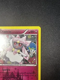 Diancie RC22/RC32 Holo XY Generations Radiant Collection Pokemon Card 2016 LP - Image 3