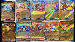 10 sv RR set all FIRE type Japanese Pokemon Card - As in picture - US SELLER - Image 1