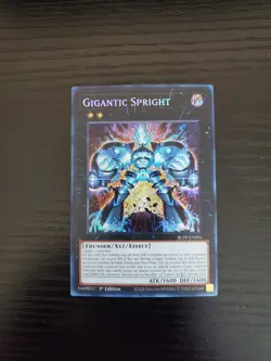 Yugioh - Gigantic Spright - Secret Rare - BLTR-EN091 - Image 1