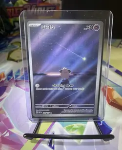 Pokemon TCG Cleffa Obsidian Flames Illustration Rare Card 202/197 (Near Mint) - Image 1