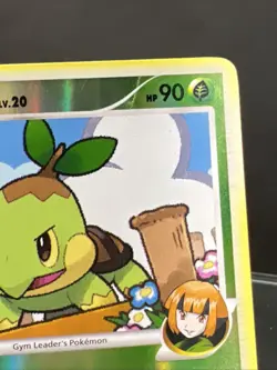 Pokemon TGC 2009 Platinum Rising Rivals Turtwig GL 85/111 Reverse Holo Card - Image 3