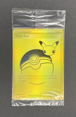 SEALED SWSH146 Poke Ball Gold Full Art Celebrations Pokemon TCG Promo Card - Image 1