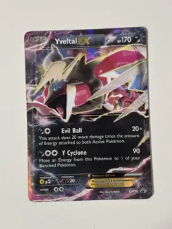 Pokemon TCG Yveltal EX XY150 Ultra Rare Promo Card 2014 - Image 1