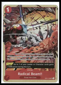 Radical Beam!! (Premium Card Collection -Best Selection Vol. 1-) UC One Piece Pr - Image 1